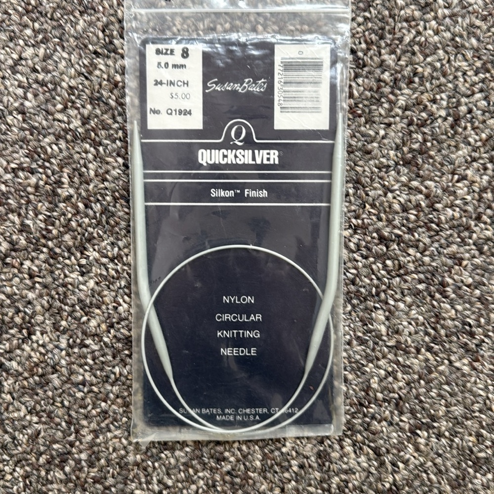 Susan Bates QuickSilver 24" Circular Knitting Needles
